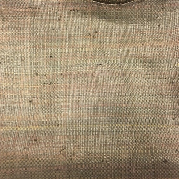 Mar Y Sol Women’s Flower Raffia Tote Bag Purse - Picture 3 of 5